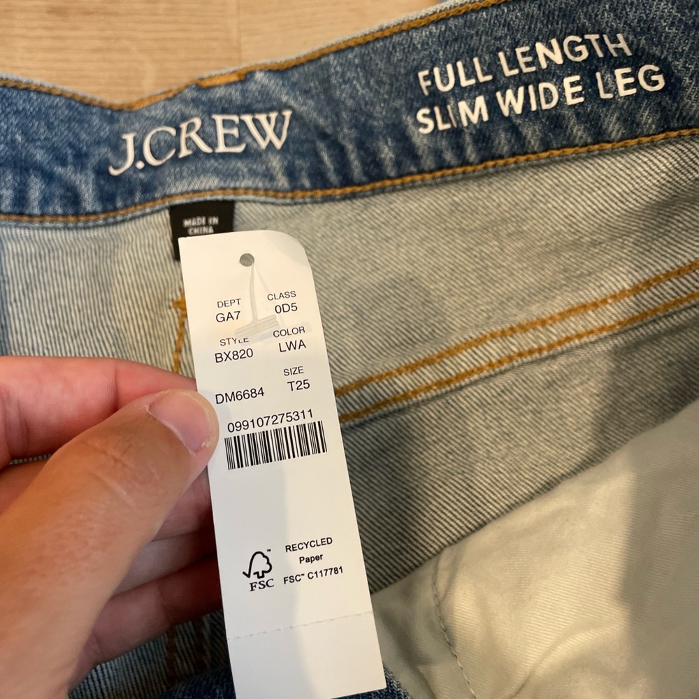 NWT JCrew jeans - Picture 4 of 5